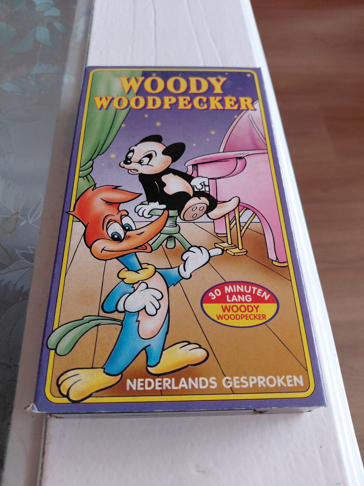Woody Woodpecker videoband nr 110., Alle leeftijden, Ophalen of Verzenden, Gebruikt