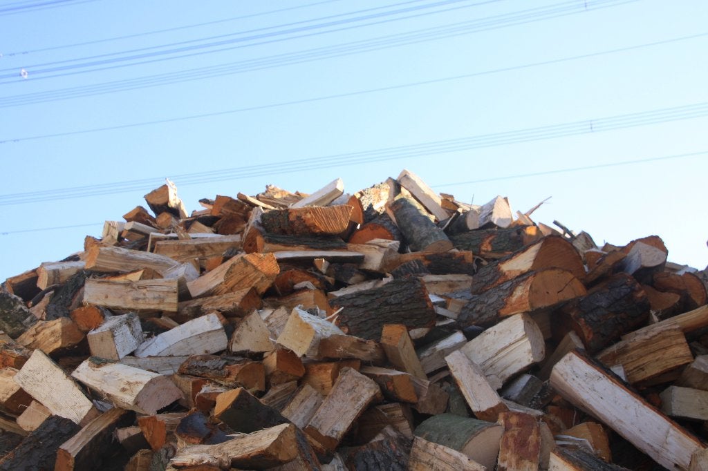 Brandhout, kachelhout, openhaardhout, haardhout, Minder dan 3 m³, Ophalen, Overige houtsoorten, Blokken