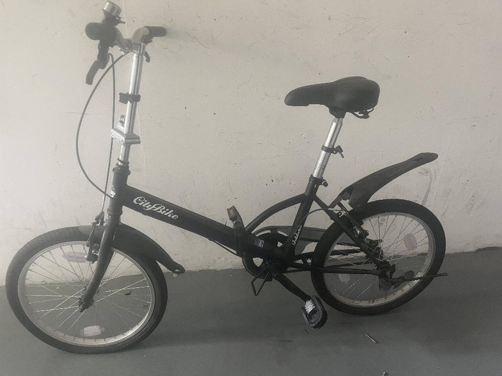 vouwfiets, Fietsen en Brommers, Fietsen | Vouwfietsen, 20 inch of meer, Gebruikt, Velgrem, Versnellingen