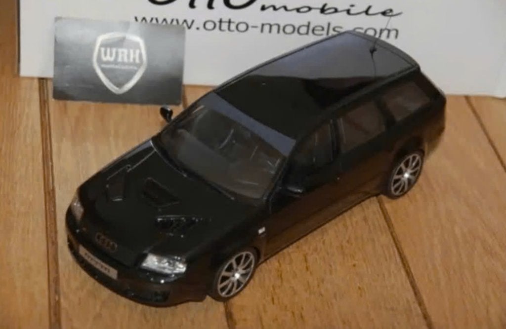 1:18 AUDI RS6 CLUBSPORT MTM black Otto mobile OT992 WRH, Verzenden, Zo goed als nieuw, Auto, OttOMobile