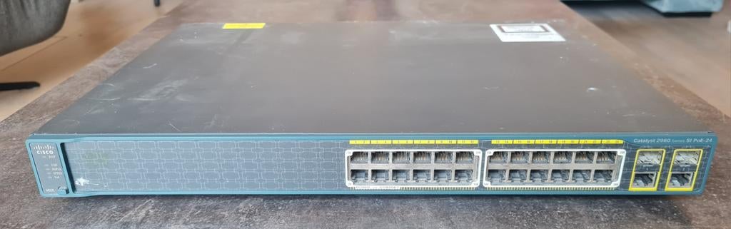 Cisco Catalyst 2960 Series SI PoE-24 Switch, Ophalen