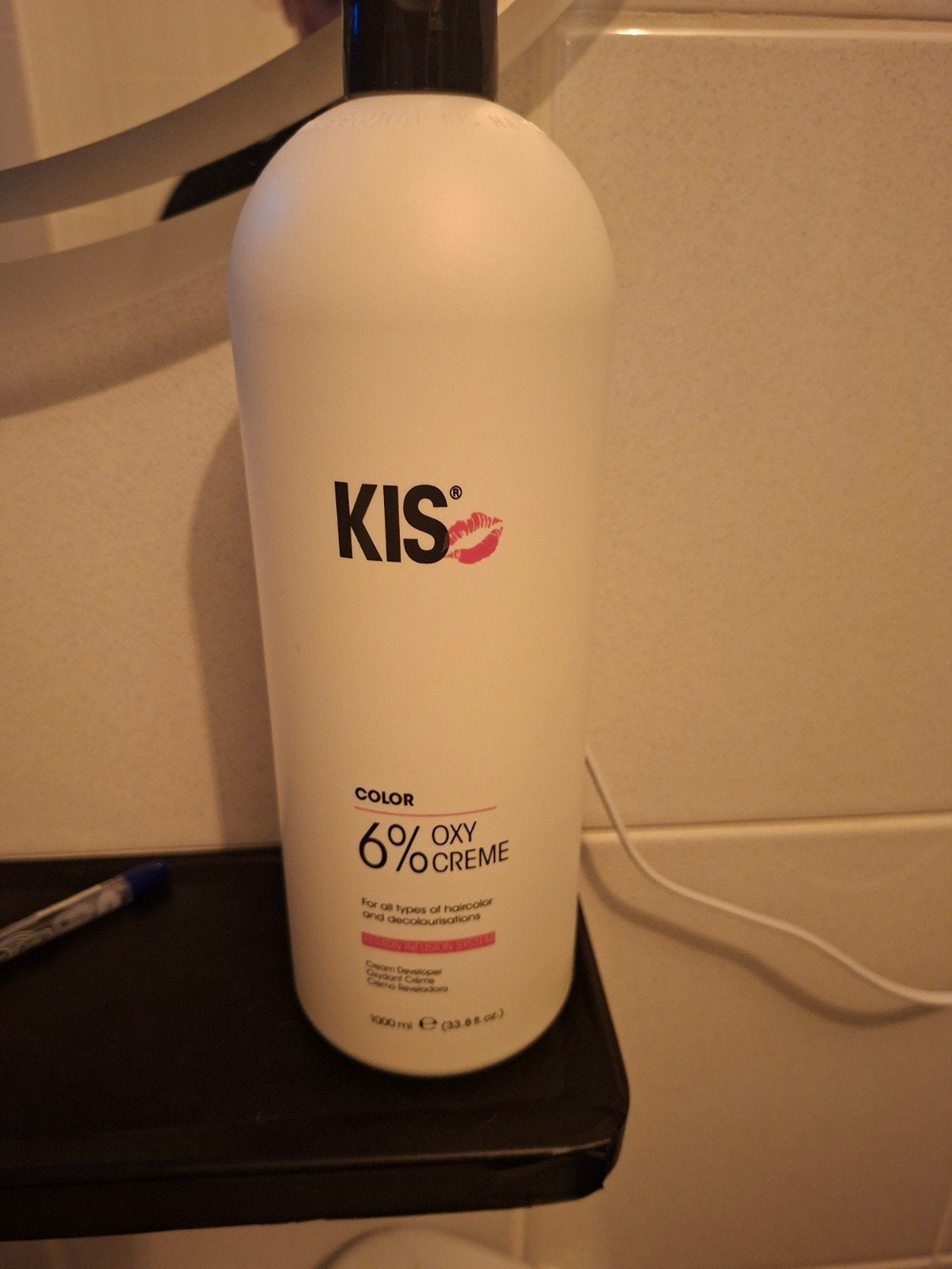 KIS Color 6% Oxy Creme - 1000ml Ontwikkelaar, Ophalen, Nieuw, Haarverzorger of -hersteller
