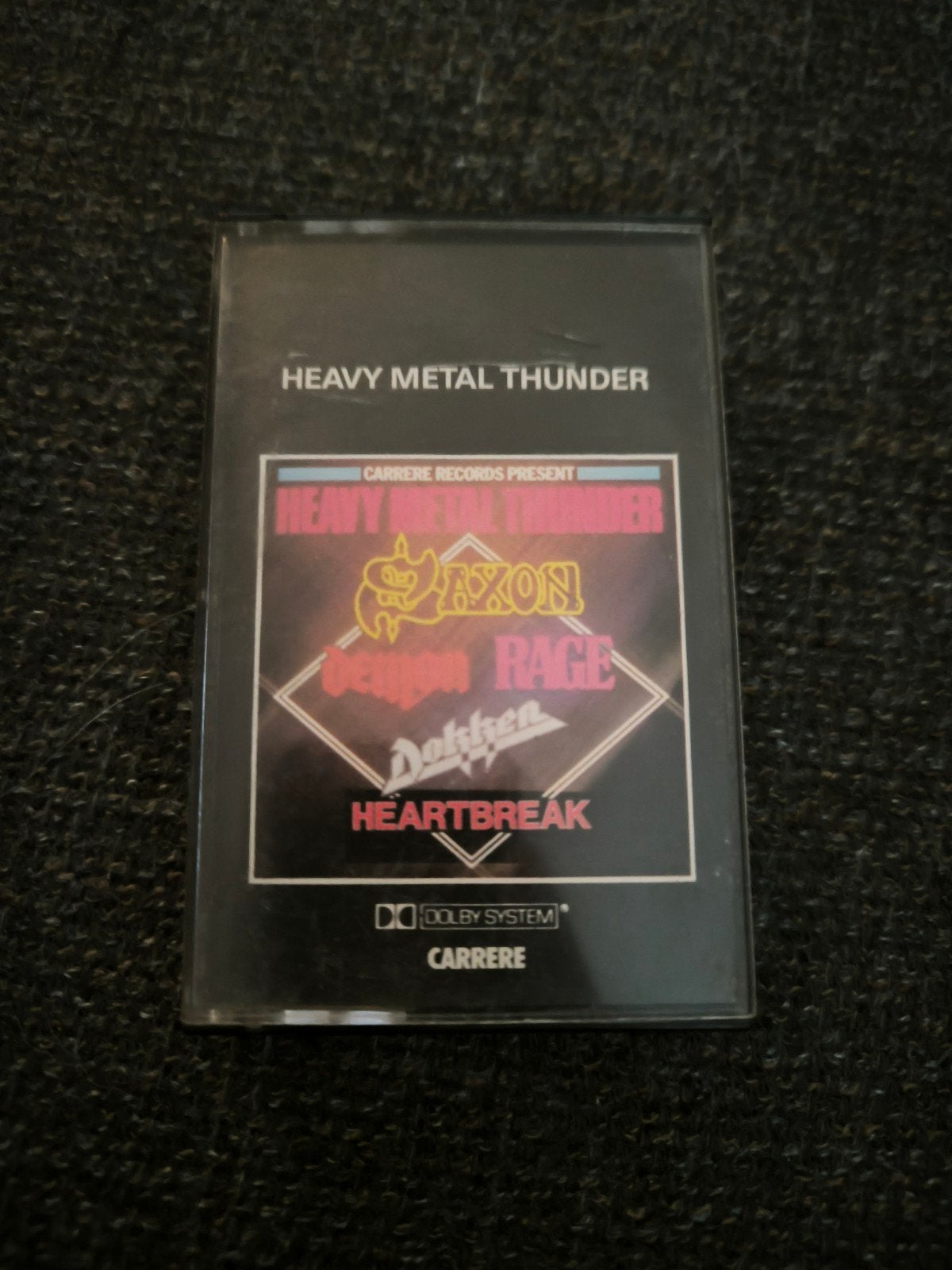 Various – Heavy Metal Thunder (cassette), Ophalen of Verzenden, Gebruikt, Rock en Metal, 1 bandje