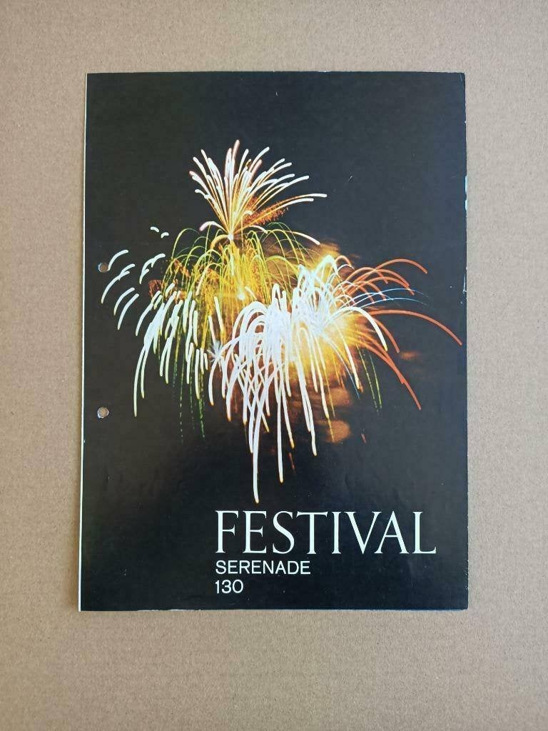 Folder: NSM Festival 130 (1967) jukebox, Verzenden, Gebruikt, 1950 tot 1960, Seeburg