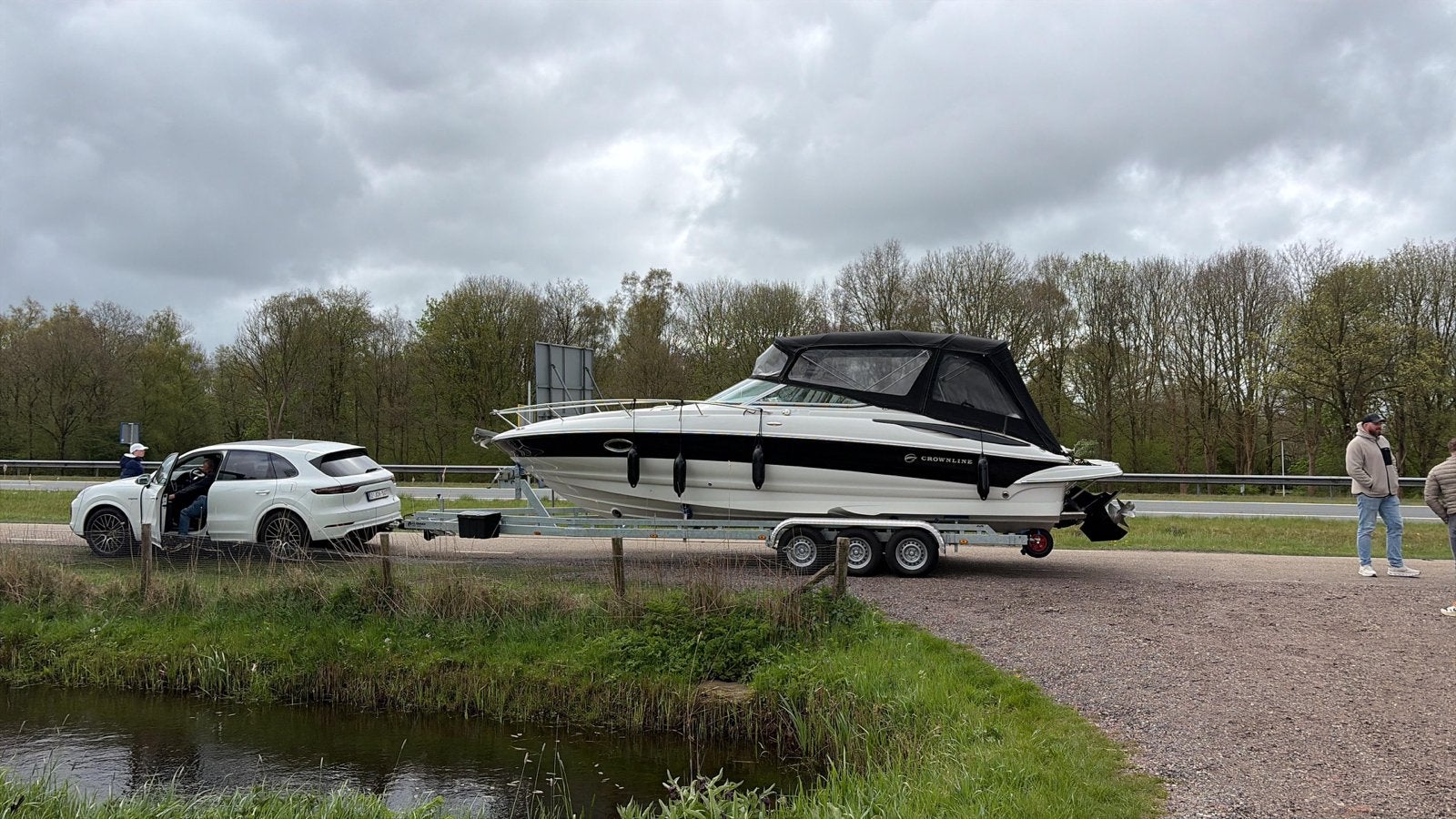 Crownline 275 CCR nieuwstaat! Met nieuwe trailer, Overige merken, Gebruikt, Biminitop, Polyester