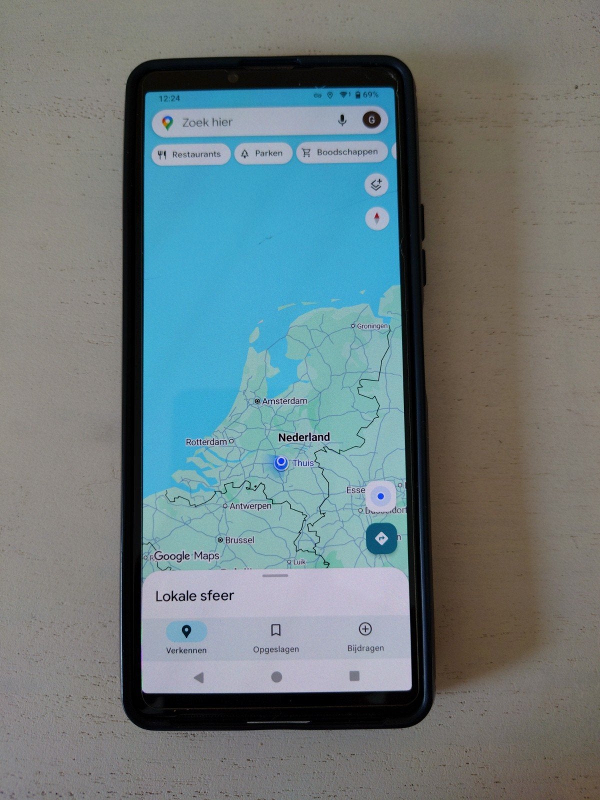 Sony Xperia 10 IV, Zwart, Touchscreen, Ophalen of Verzenden, Zo goed als nieuw