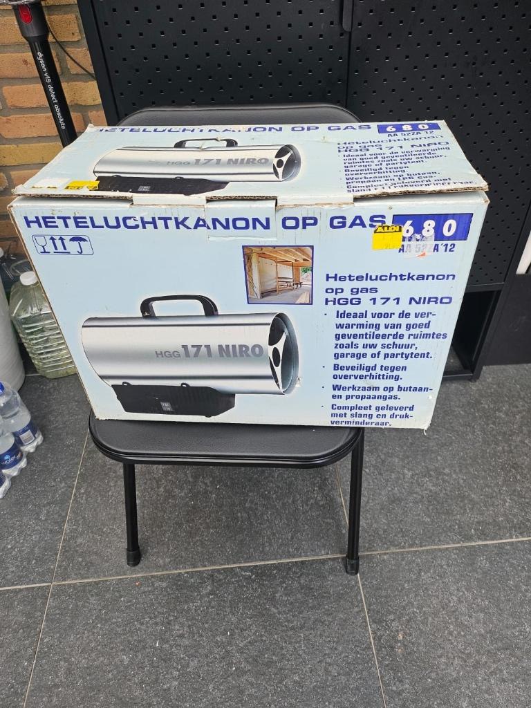 Heteluchtkanon op gas (NIEUW), Ophalen, Minder dan 30 cm, Overige typen, Nieuw