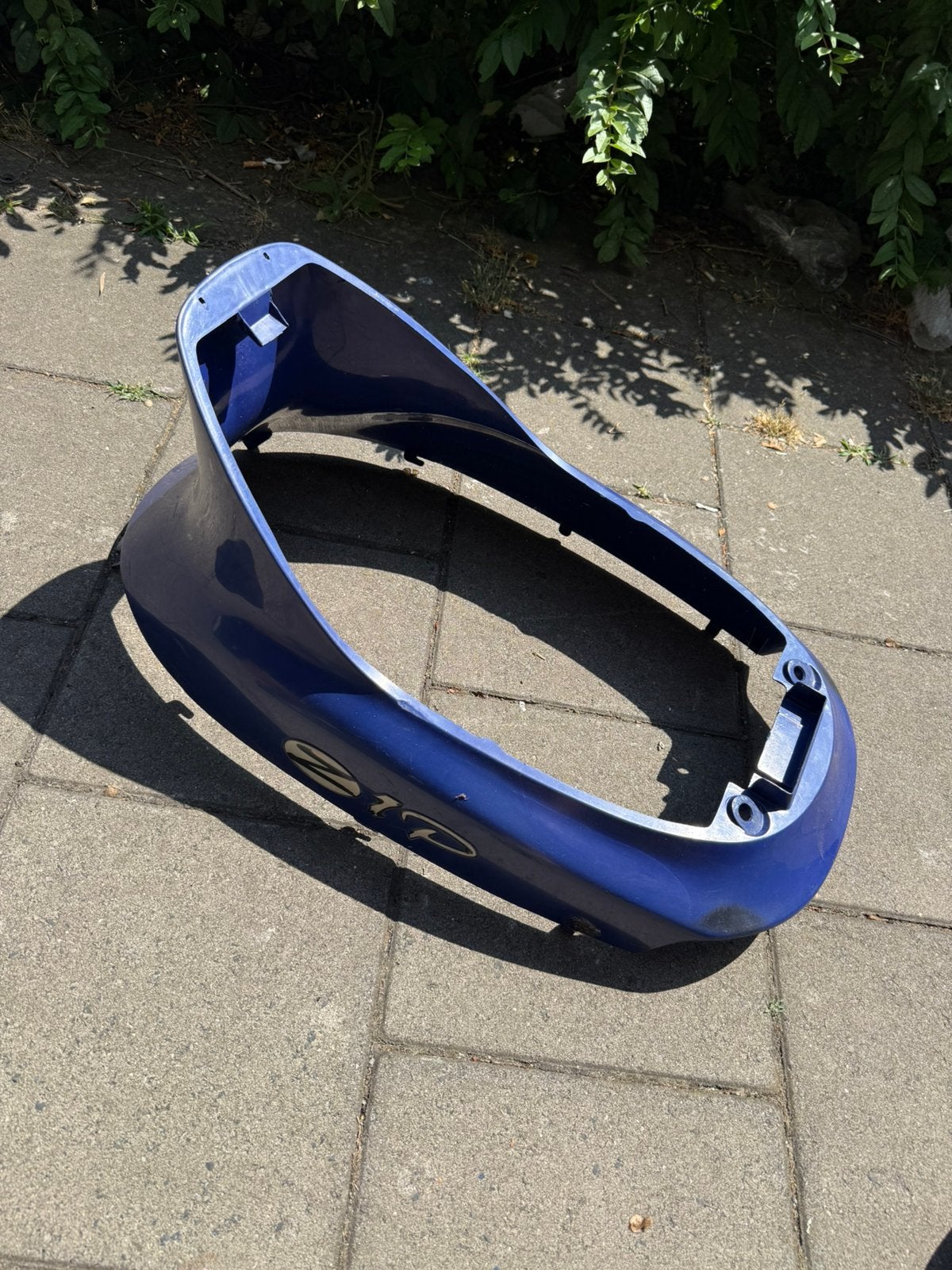 Zip type 3 achterkap blauw, Ophalen of Verzenden, Zo goed als nieuw, Piaggio