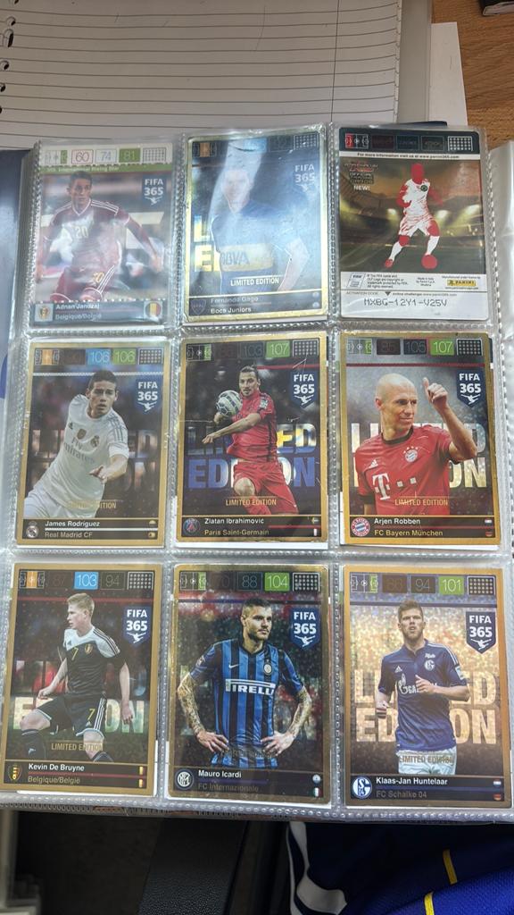 Limitend edition kaart panini Adrenalyn xlfifa 365 2015-2016, Ophalen of Verzenden, Zo goed als nieuw