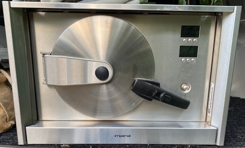 Stoomoven, Ophalen, Stoom, Inbouw, 55 tot 60 cm