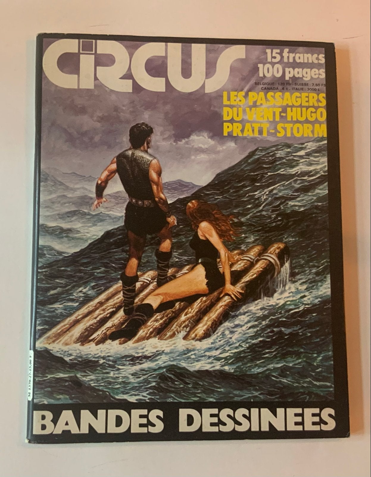 Circus Bandes Dessinees - Les Passagers du Vent Hugo Pratt, Boeken, Eén stripboek, Ophalen of Verzenden, Zo goed als nieuw