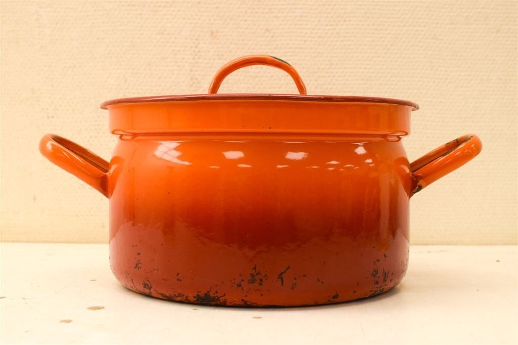 Gietijzeren pan 49040, Ophalen of Verzenden, Gebruikt, Gietijzer