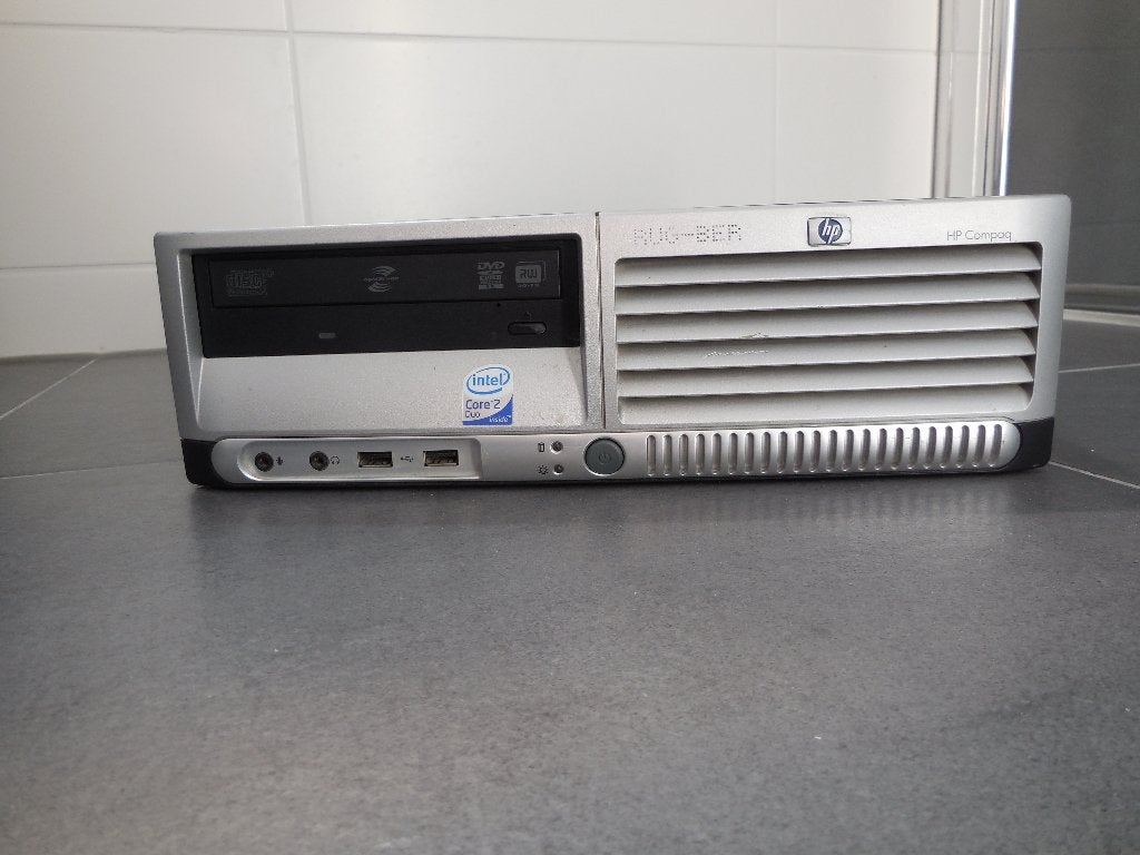 HP WINDOWS XP computer, Computers en Software, Desktop Pc's, Gebruikt, HDD, Minder dan 4 GB, HP >