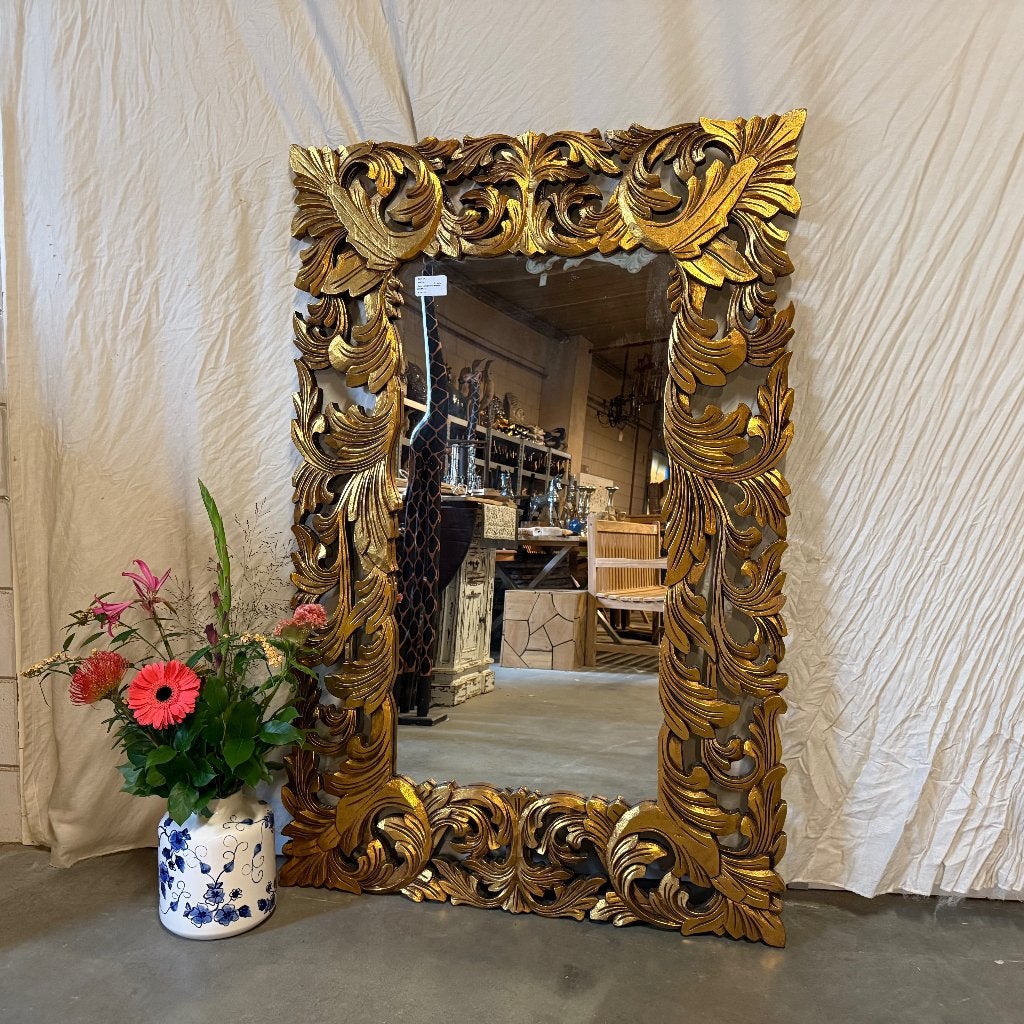 barok spiegel goud - lijst van 150 x 100 cm - Gratis bezorgd
