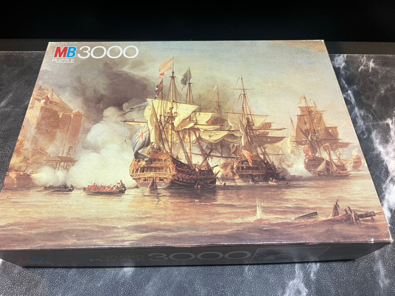 MB Puzzel 3000 stukjes De slag bij Porto Bello, Ophalen of Verzenden, Meer dan 1500 stukjes, Zo goed als nieuw