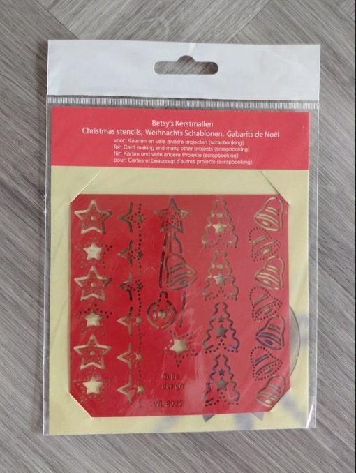 3x Kerst sierprik borduurmallen (NIEUW), Hobby en Vrije tijd, Ophalen of Verzenden, Nieuw, Kerst, Pons of Mal