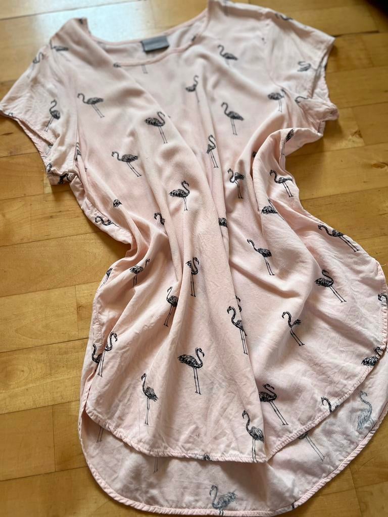 Top met Flamingos. Vero Moda., Maat 38/40 (M), Ophalen of Verzenden, Zo goed als nieuw, Korte mouw