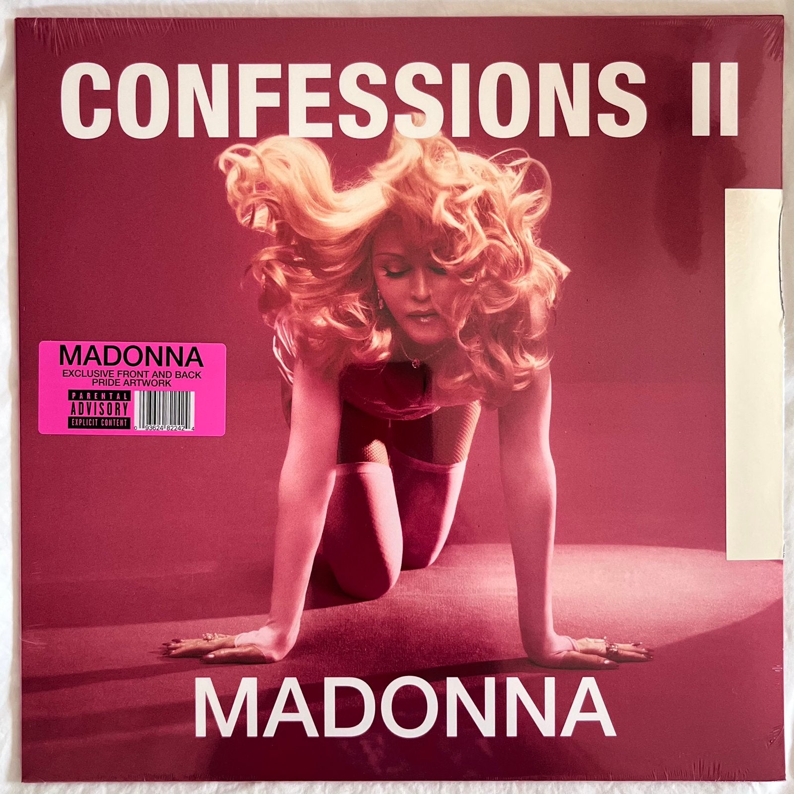 Madonna Confessions II Exclusive Pride Clear Vinyl Version, LP, Pop, Ophalen of Verzenden, Colored vinyl