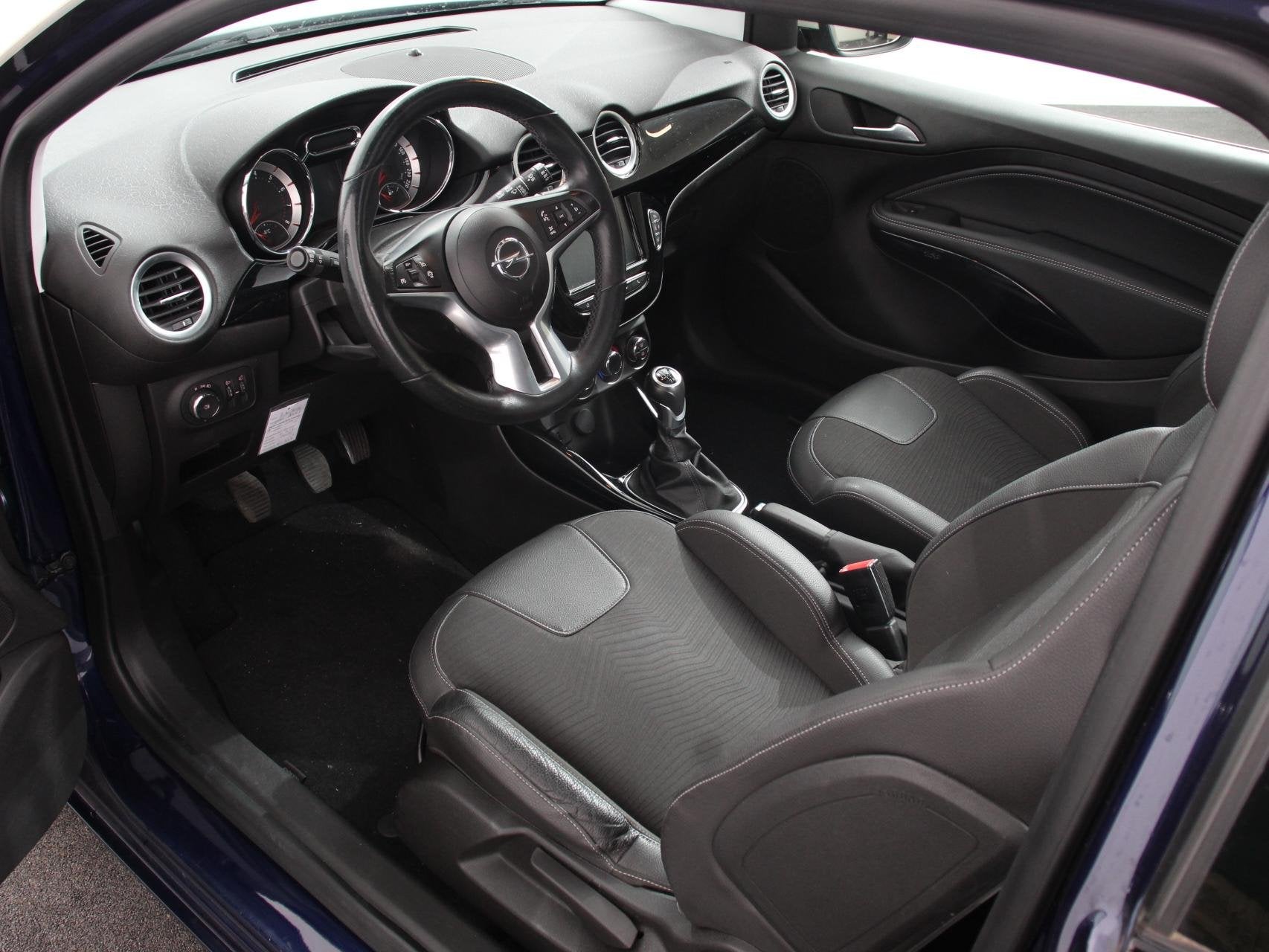 Opel ADAM 1.0 Turbo Glam Favourite Climate Control Cruise Co, Auto's, Voorwielaandrijving, ADAM, 1041 kg, Leder en Stof