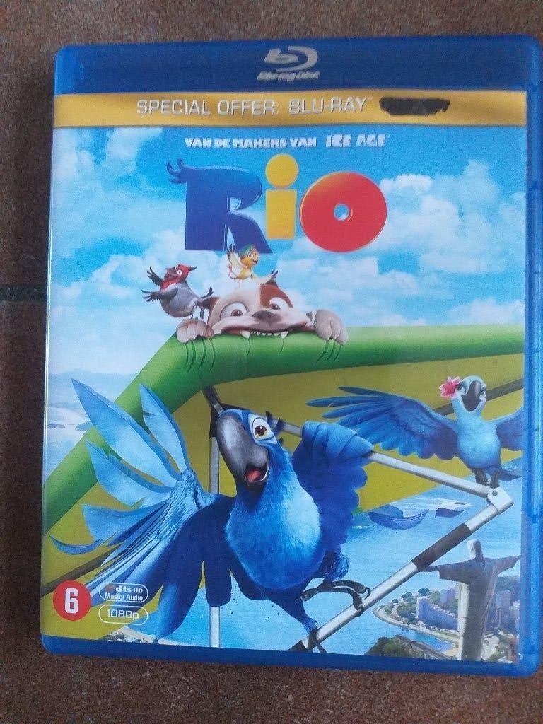 Rio 3D Bluray + 2D Bluray, Film, Nederlands, Ophalen of Verzenden, Vanaf 6 jaar