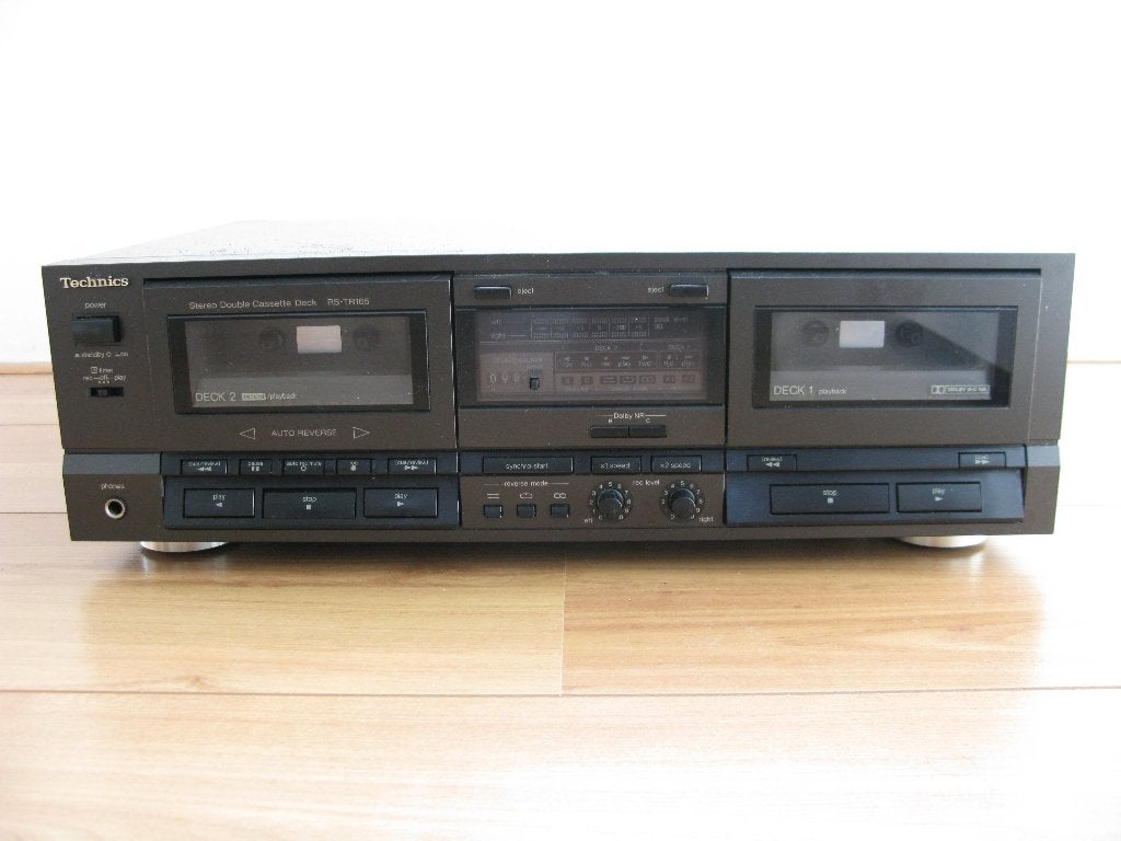Technics Rs-TR165 Casette Deck - Dubbeldeck - Defect!, Ophalen of Verzenden, Overige merken