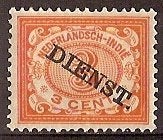 Ned-Indie Dienst 13 postfris 1911, Postzegels en Munten, Postzegels | Nederlands-Indië en Nieuw-Guinea, Verzenden, Postfris, Nederlands-Indië