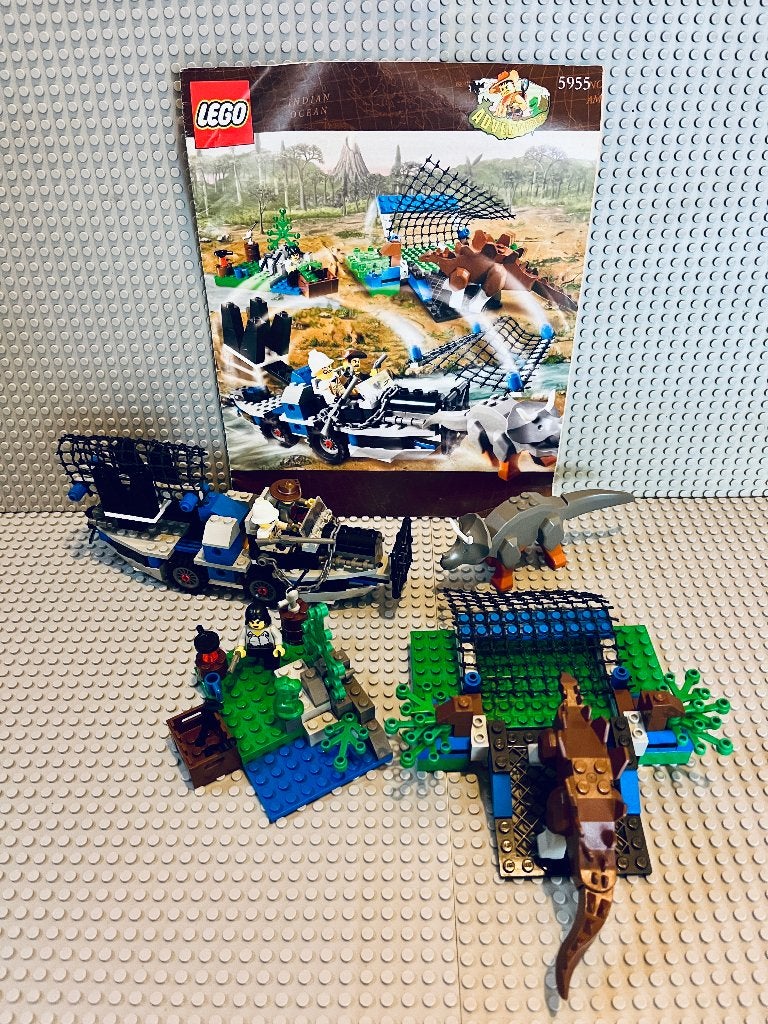 LEGO Dino Island 5955 All Terrain Trapper, Compleet, Gebruikt, Overige thema's, Lego