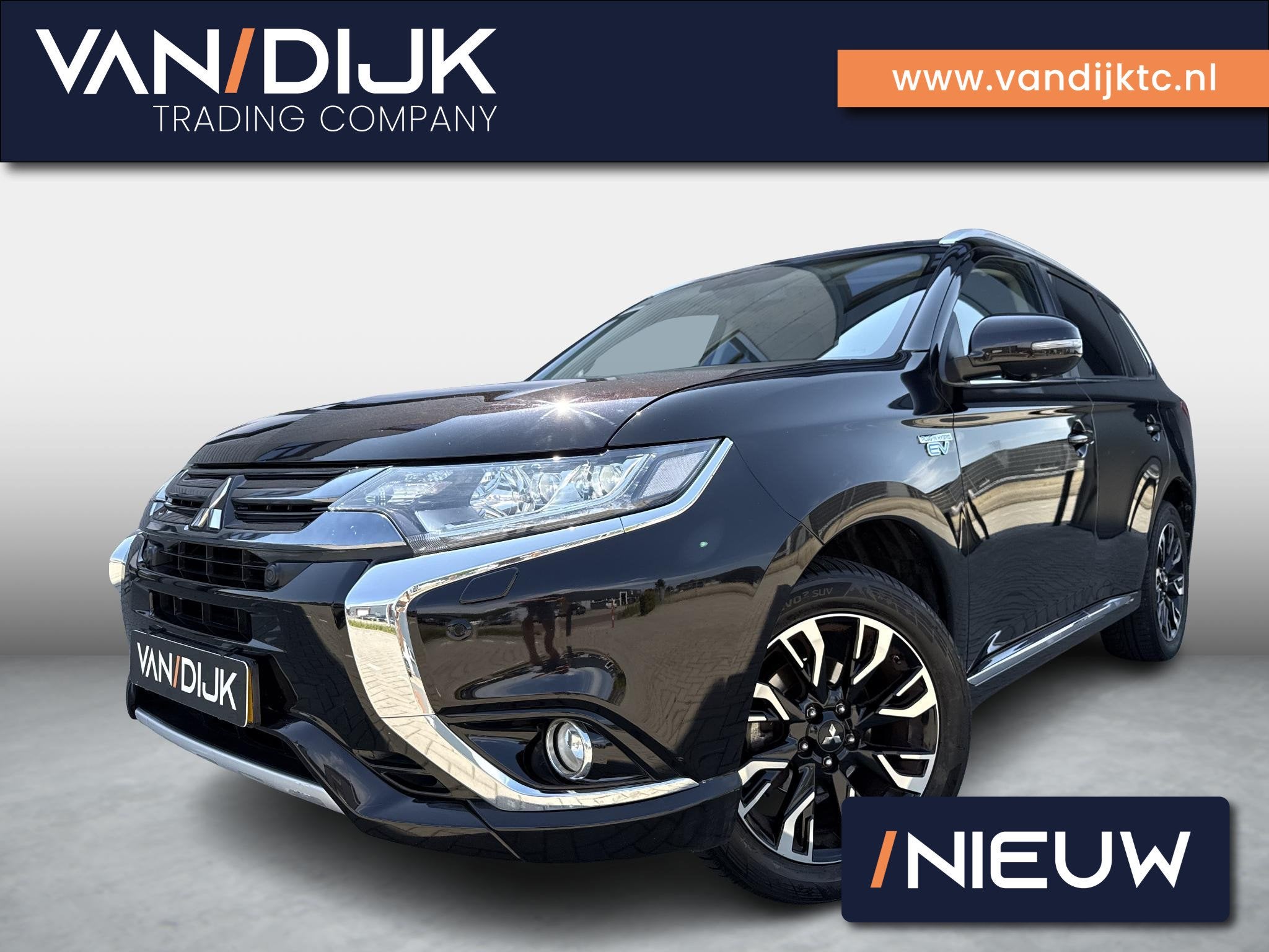 Mitsubishi Outlander 2.0 PHEV instyle ✓Full LED ✓Camera, Auto's, Mitsubishi, Bedrijf, Te koop, Outlander, 360° camera, 4x4, ABS