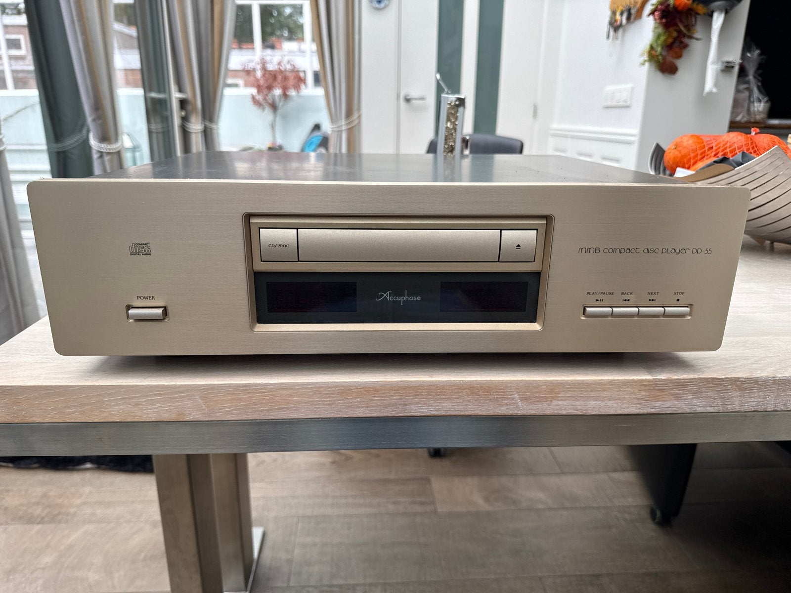 Accuphase DP-55 CD-speler met afstandsbediening, Ophalen of Verzenden, Zo goed als nieuw, Overige merken