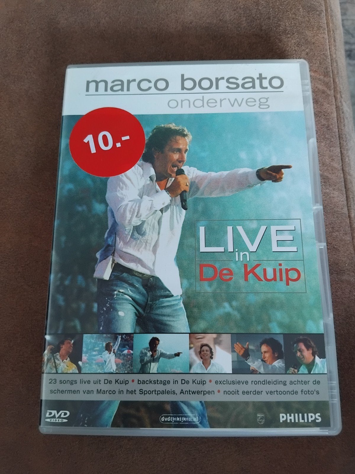 Marco Borsato - Onderweg: Live in De Kuip DVD, Gebruikt, Alle leeftijden, Nederlands, Inclusief doosje