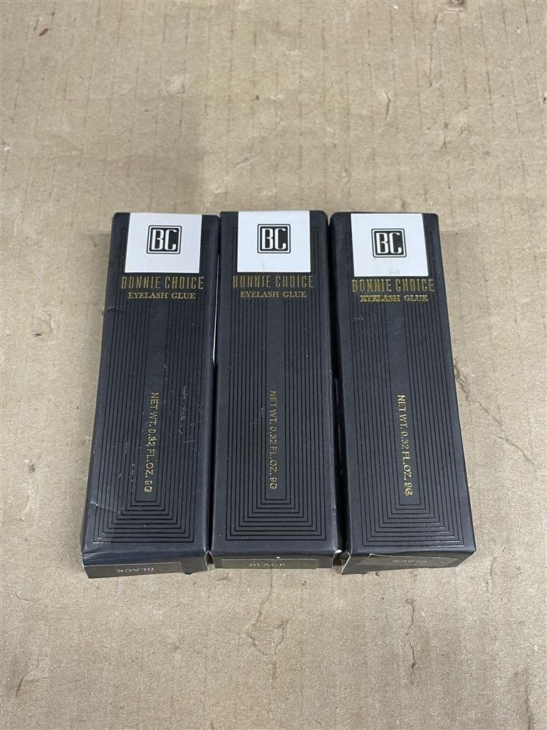 Bonnie choise wimper lijm - False Eyelash Eye Lash Glue, Ophalen of Verzenden, Zo goed als nieuw, Zwart, Handen en Nagels