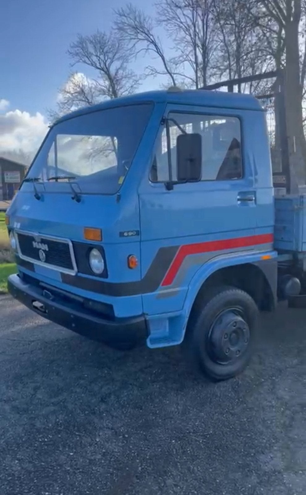 Man bel vrij mileuzone vrij 40jaar, 1e eigenaar 146000km, Bedrijf, Te koop