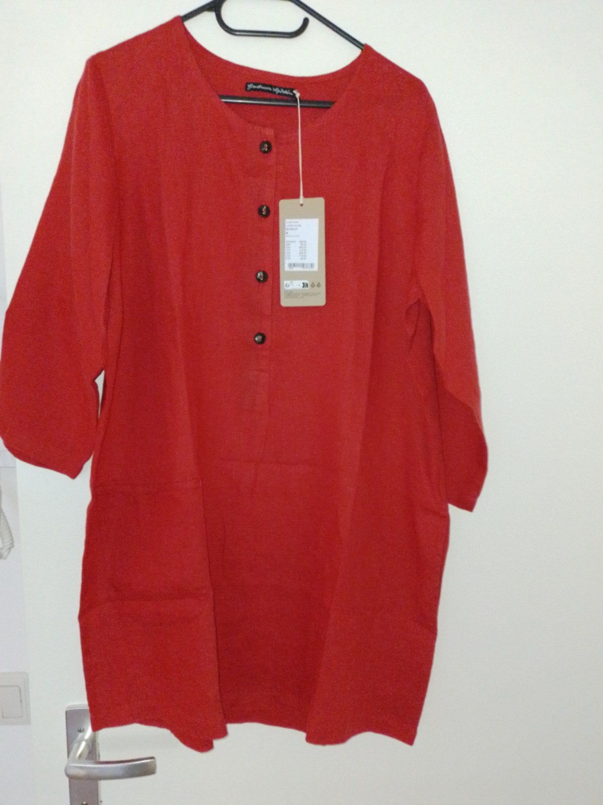 Gudrun Sjöden tuniek Nieuw, Kleding | Dames, Blouses en Tunieken, Ophalen of Verzenden, Nieuw, Maat 38/40 (M), Rood