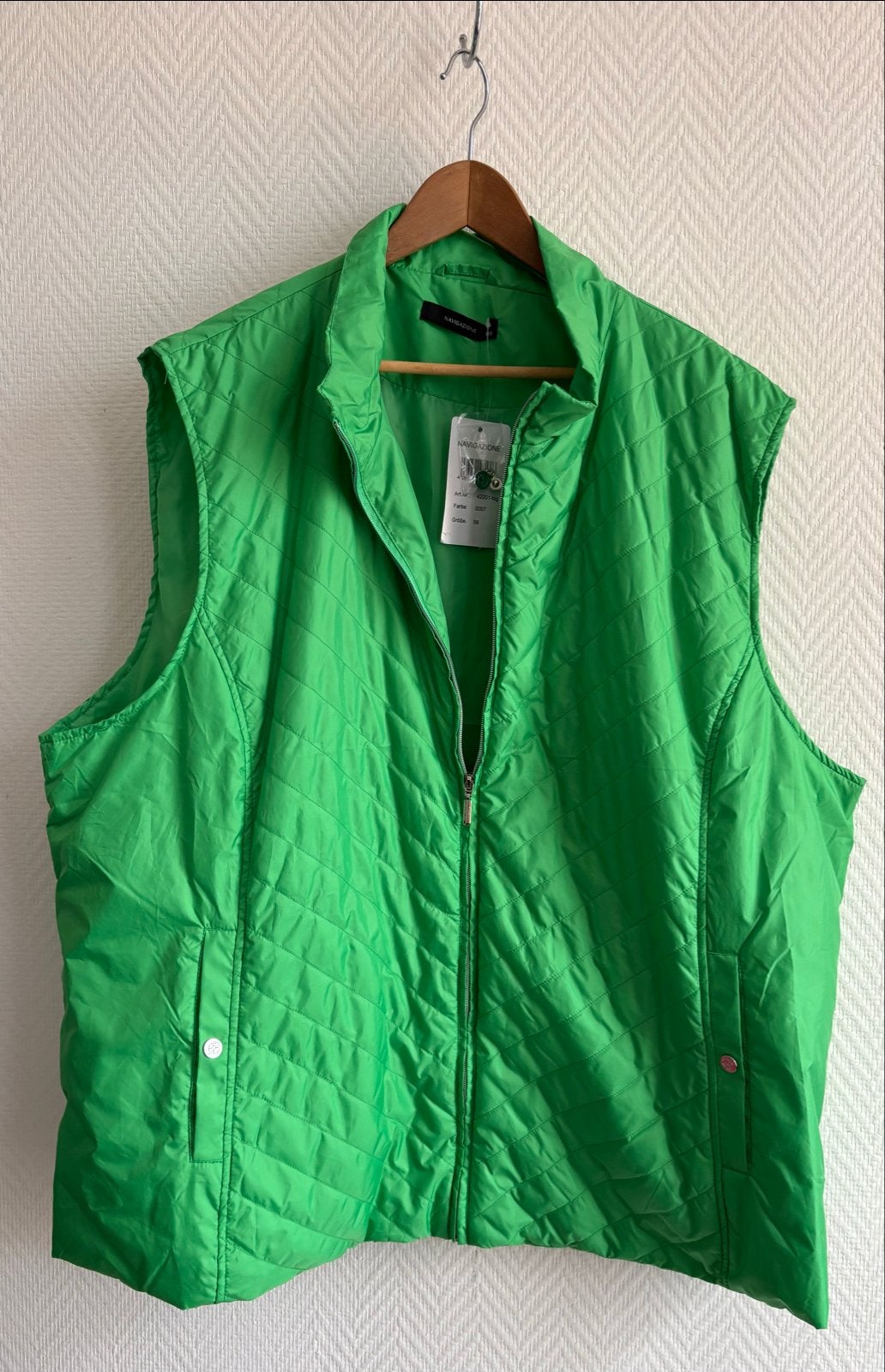 Navigazione bodywarmer Maat 58, Kleding | Dames, Verzenden, Nieuw, Groen