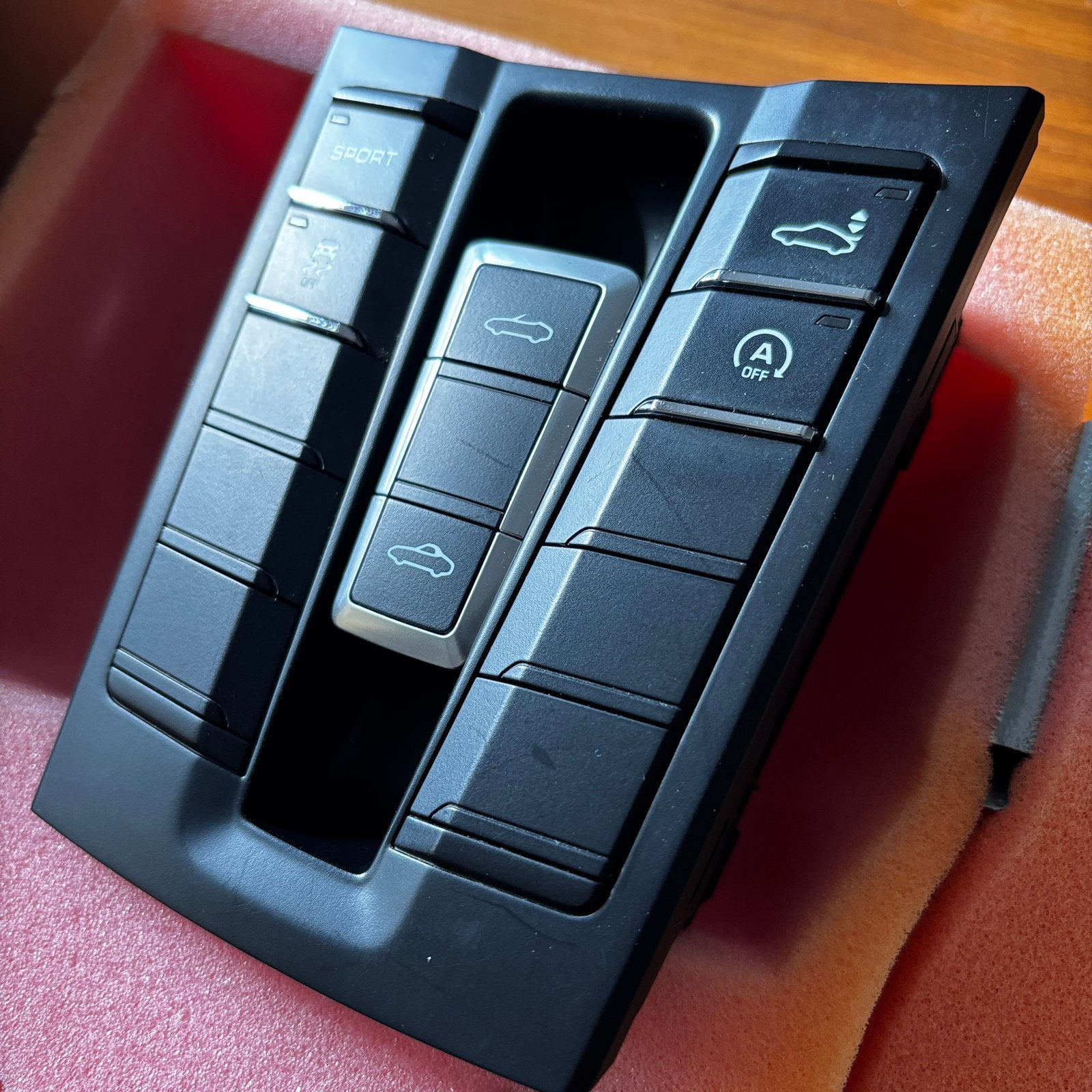 Porsche 981 Boxster schakelpaneel 99161396107DML, Ophalen of Verzenden, Porsche