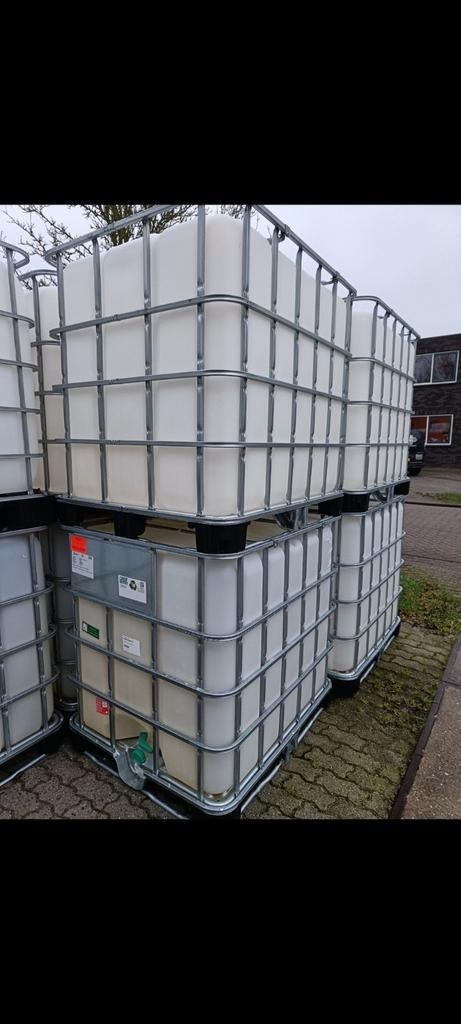 IBC containers 1000 liter, Tuin en Terras, Regentonnen, Ophalen of Verzenden