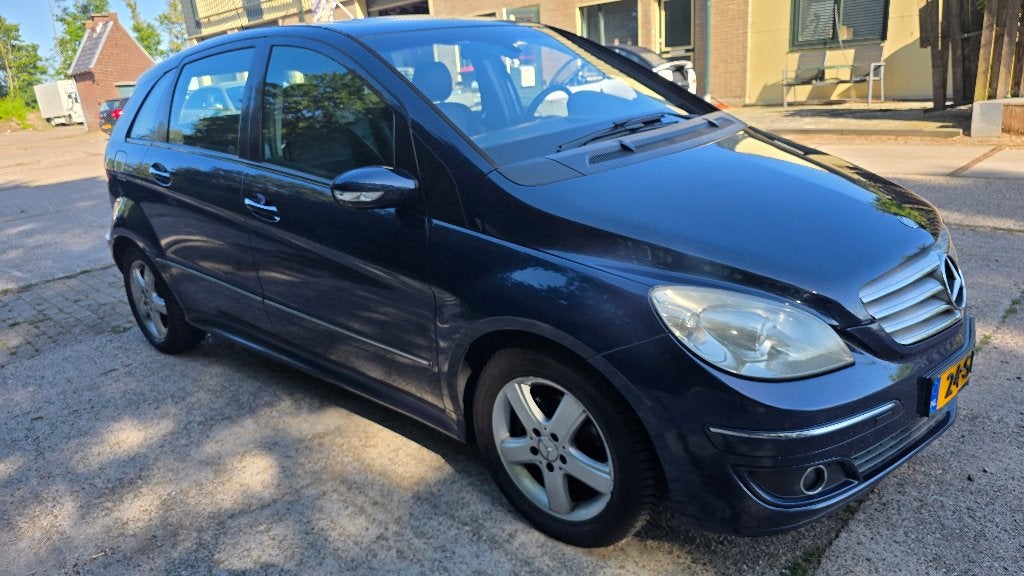 MB B 200 TURBO 2006 Automaat Climate Trekhaak Lederen int., Auto's, Zwart, 4 cilinders, USB, Bedrijf