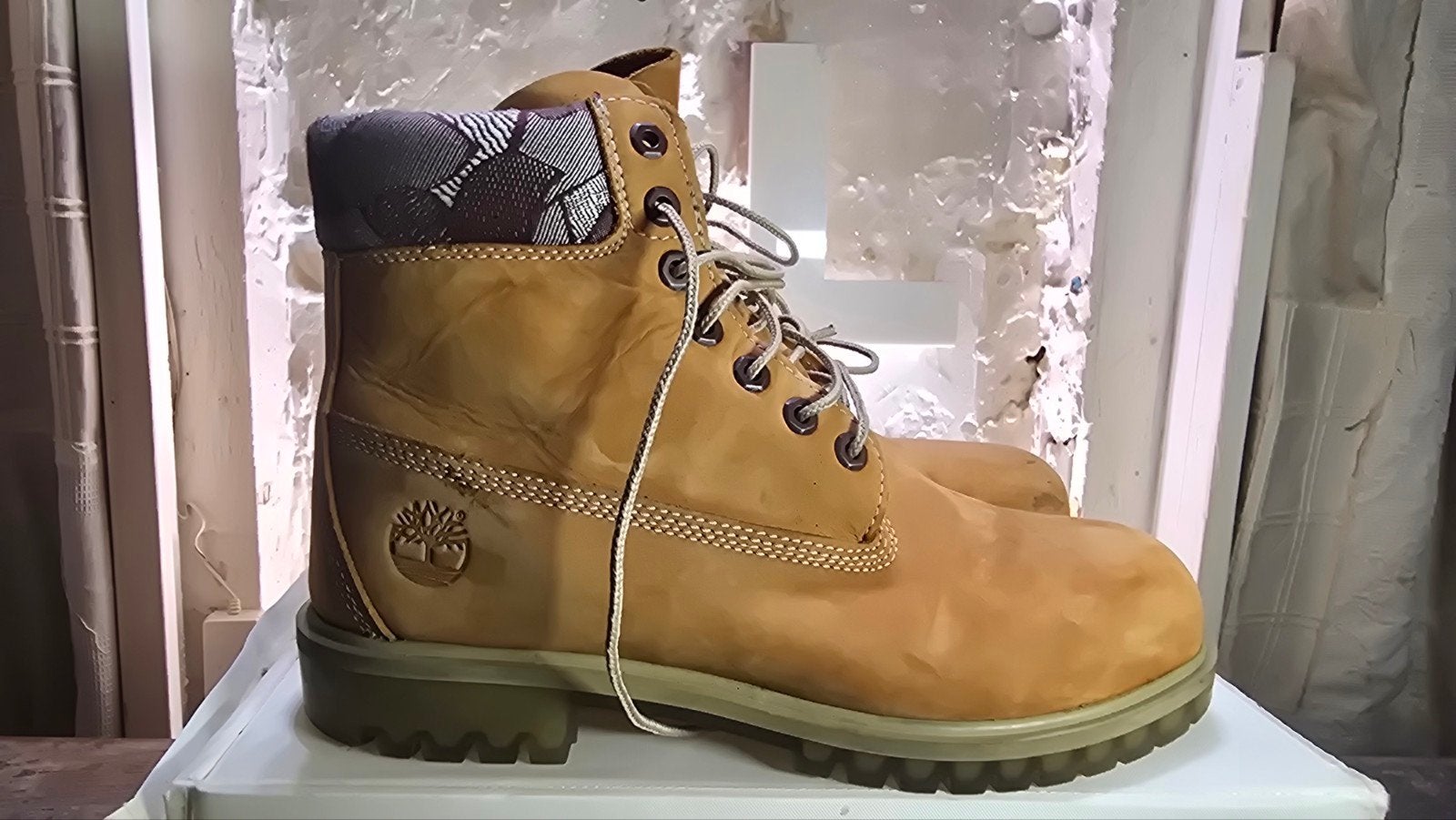 Timberland 6-Inch Premium Boots Maat 43, Ophalen of Verzenden, Zo goed als nieuw, Bruin, Boots