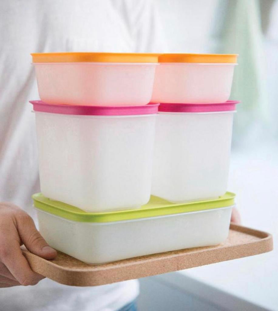 Tupperware diepvries dozen set 5 stuks, Verzenden, Nieuw, Overige typen