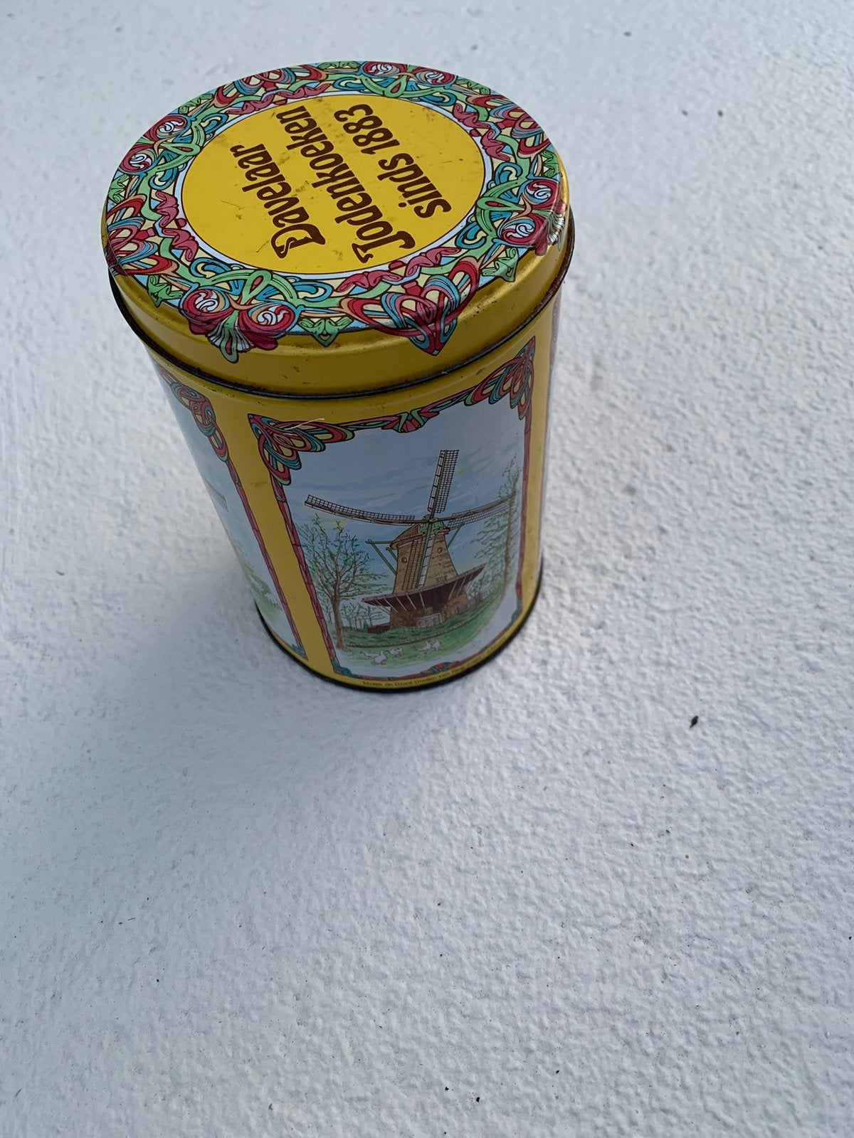 Davelaar jodenkoeken blik, Verzamelen, Ophalen, Gebruikt, Koek(jes), Overige merken