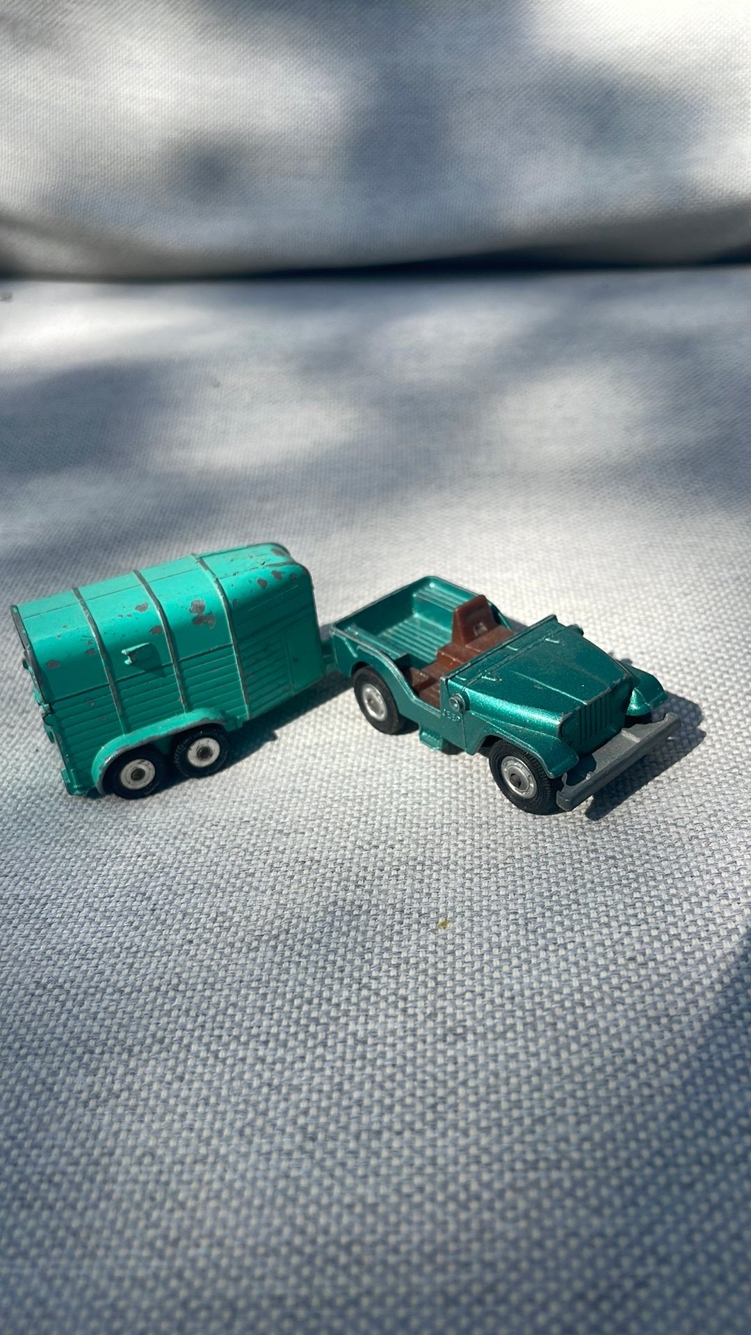 Husky Jeep met paardentrailer, Ophalen of Verzenden, Gebruikt