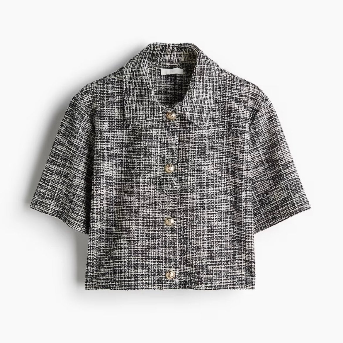 H&M Kort Vest - Maat S, Ophalen of Verzenden, Zo goed als nieuw, Maat 36 (S), Zwart