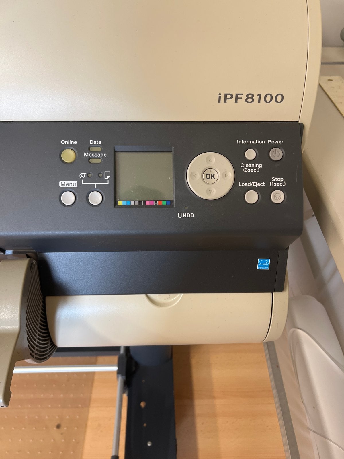 Canon imagePROGRAF iPF8100 grootformaat printer, Computers en Software, Printers, Ophalen, Gebruikt, Printer, Inkjetprinter
