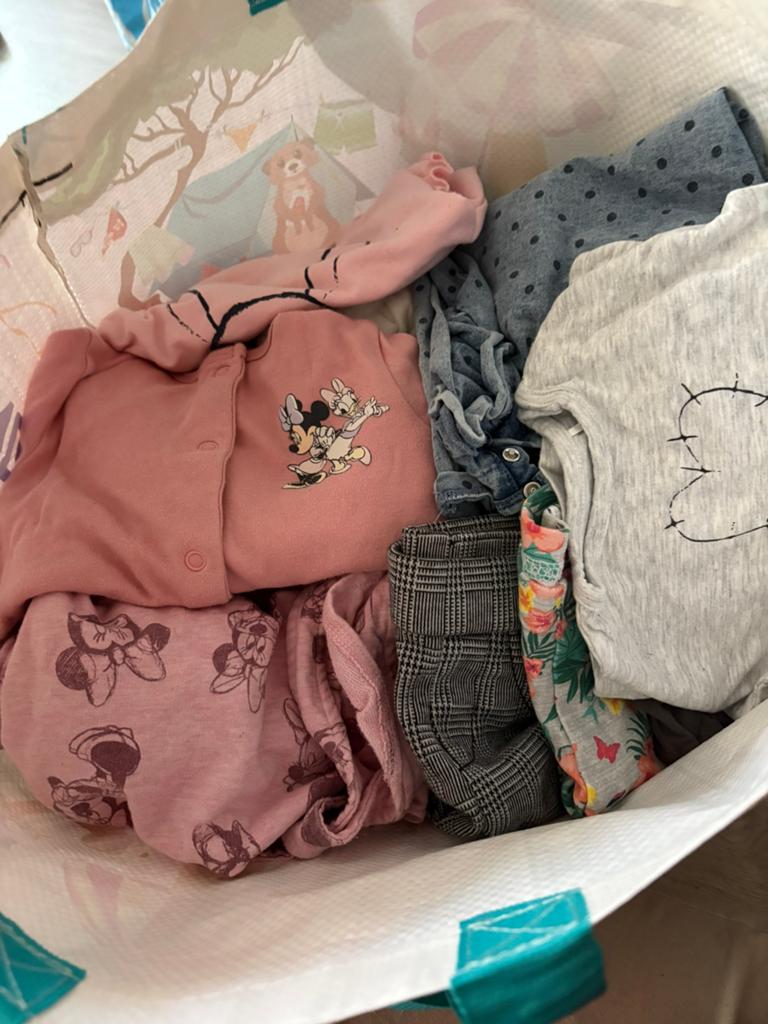 Tas meisjes baby kleding 62/68, Ophalen, Gebruikt, Maat 62