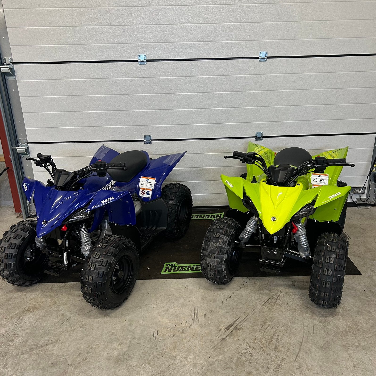 NIEUWE 2026 Yamaha YFZ50 50cc en YFZ110 110cc Raptor, Motoren