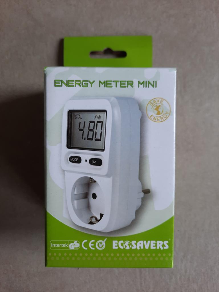 Ecosavers Energiemeter Mini - Monitor je energieverbruik, Ophalen of Verzenden, Nieuw, Elektriciteit