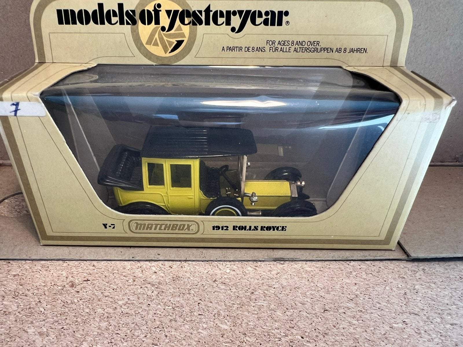Matchbox Models of Yesteryear - 1912 Rolls Royce, Ophalen of Verzenden, Gebruikt, Auto, Matchbox