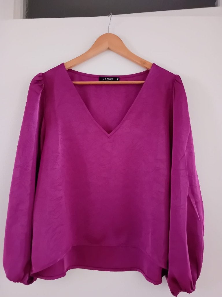 Dames top, Ophalen, Gedragen, Maat 42/44 (L), Lange mouw