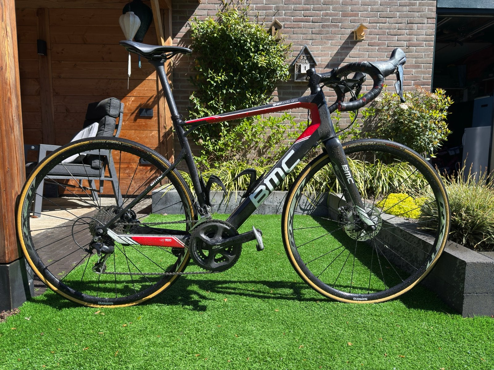 BMC Grandfondo racefiets - Carbon - Schijfrem - maat 56, 28 inch, Gebruikt, Carbon, Heren
