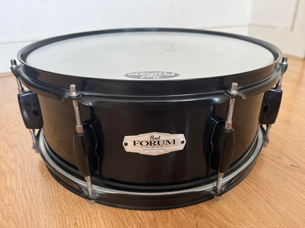 Zgan Snare Pearl Forum series 14”x 5,5”, Ophalen of Verzenden, Zo goed als nieuw, Drums of Percussie